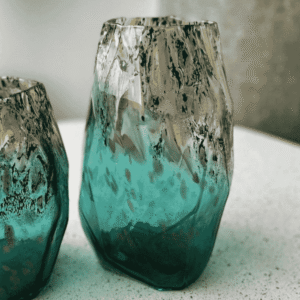 Gemstone Glass Vase