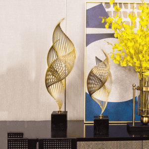 Spiral Metal Sculpture