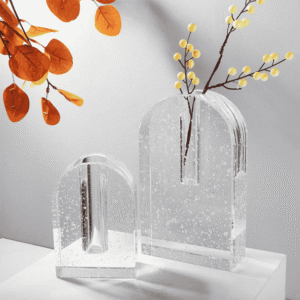 Bubble Arch Glass Vase