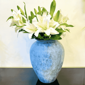Ocean Mist Ceramic Vase