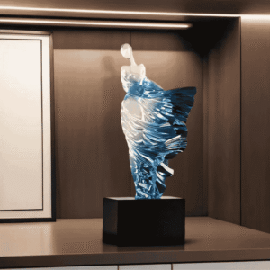 Glass Sculpture – Dancing Lady