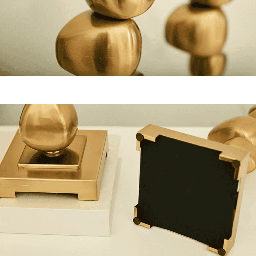 Golden Candle Holders (Set of 2) - Image 5